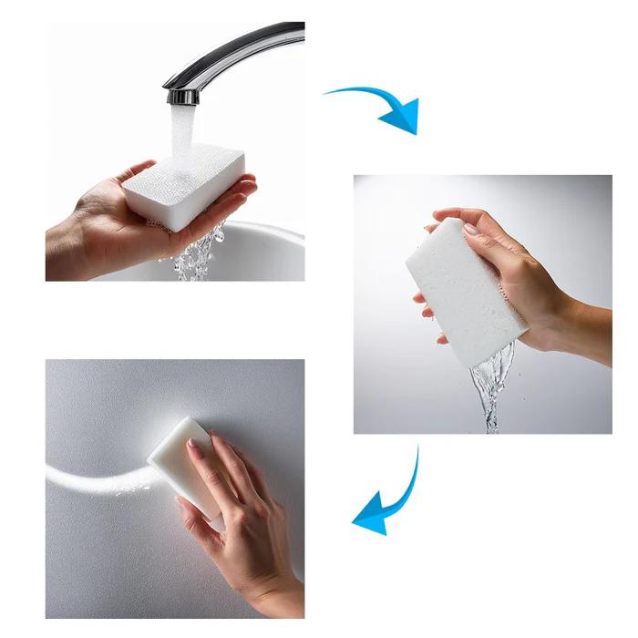 🧼 Burete Magic pentru Pete – Curățare Rapidă Fără Chimicale